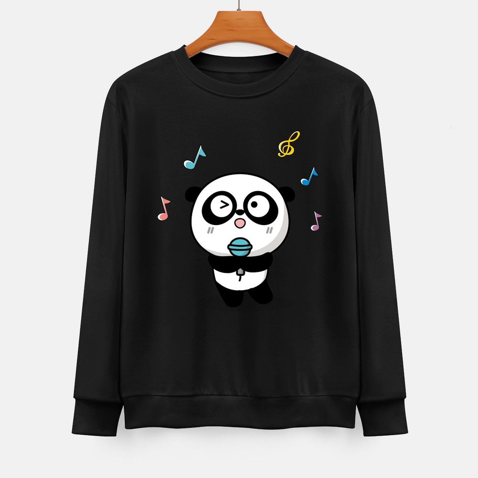 Front Patterned Long Sleeve TopLong Lasting Batch-Printed